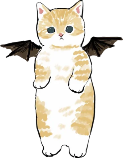 Telegram stiker «Kittens mofu_sand 4» 😈