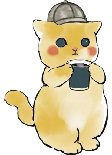 Telegram Sticker «Kittens mofu_sand 4» 🧋