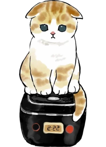 Telegram Sticker «Kittens mofu_sand 4» 📟
