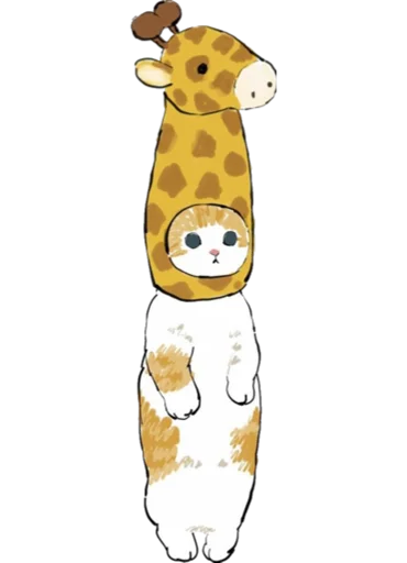Telegram Sticker «Kittens mofu_sand 4» 🦒