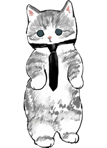 Kittens mofu_sand 4 emoji 👔