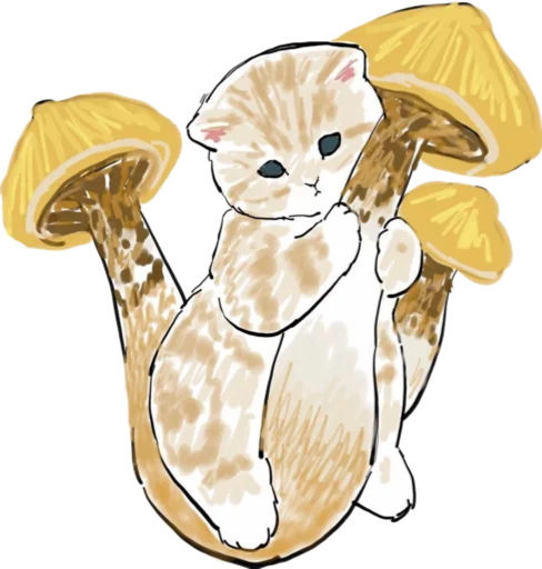 Kittens mofu_sand 4 sticker 🧚