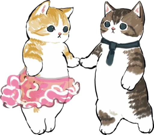 Kittens mofu_sand 4 emoji 💃
