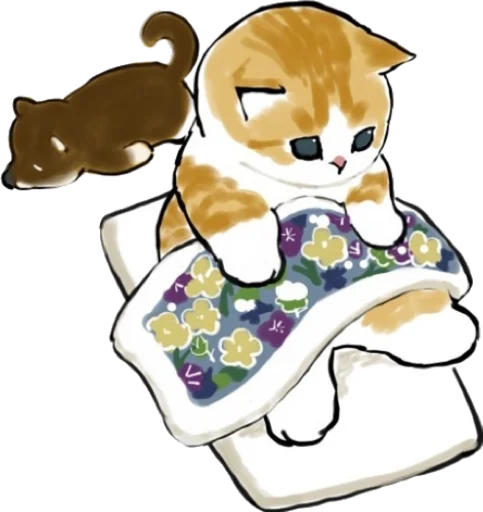 Kittens mofu_sand 2 stiker 😴