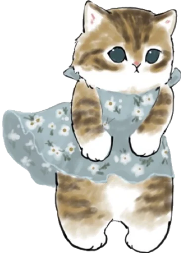Емодзі Kittens mofu_sand 2 👗