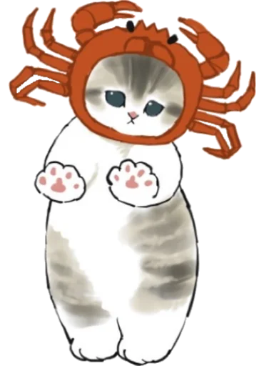 Kittens mofu_sand 2 sticker 🦀
