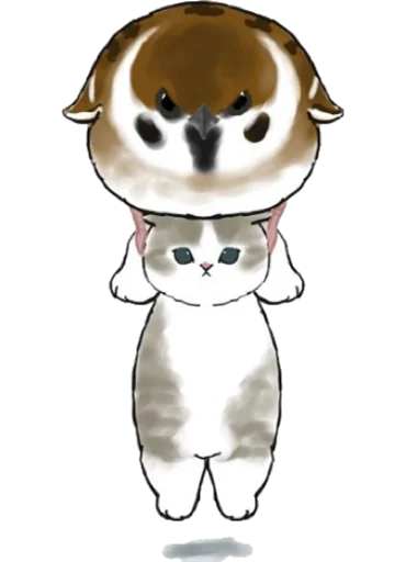 Емодзі Kittens mofu_sand 2 🦅