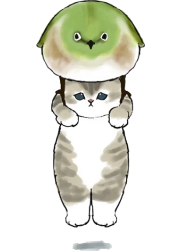 Емодзі Kittens mofu_sand 2 🐦