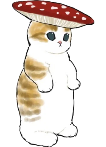 Kittens mofu_sand 2 stiker 🍄