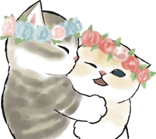 Kittens mofu_sand 2 stiker 😽