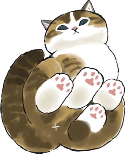 Kittens mofu_sand 2 stiker 🍑