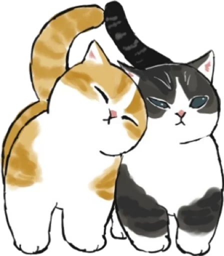 Емодзі Kittens mofu_sand 2 🥰
