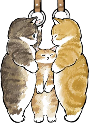 Емодзі Kittens mofu_sand 2 😬