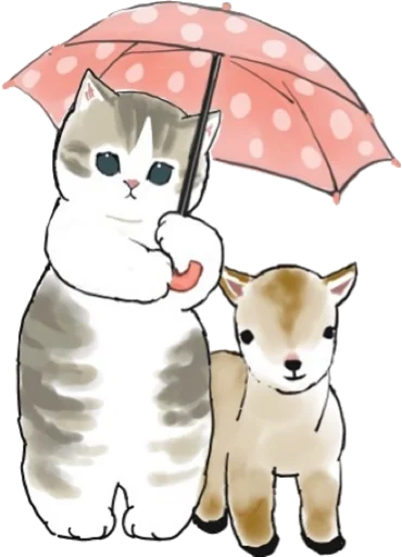 Kittens mofu_sand 2 stiker 🐐