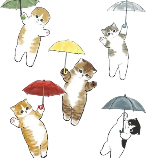 Kittens mofu_sand 2 sticker 🌧