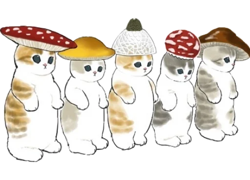 Kittens mofu_sand 2 sticker 🍄