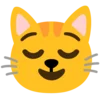 Емодзі Telegram «Коты» 😌