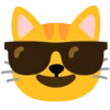 Telegram emoji «Коты» 😎