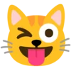 Емодзі Telegram «Коты» 😜