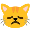 Telegram emojisi «Коты» 😣