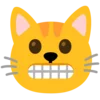 Емодзі Telegram «Коты» 😬