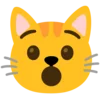 Коты emoji 😯