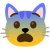 Емодзі Telegram «Коты» 😨