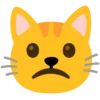 Telegram emojisi «Коты» 🙁