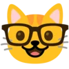 Telegram emoji «Коты » 🤓