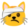 Telegram emoji «Коты» 🤕