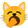 Емодзі Telegram «Коты» 🥱