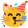 Telegram emoji «Коты » 🥳