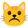 Telegram emojisi «Коты» ☹️