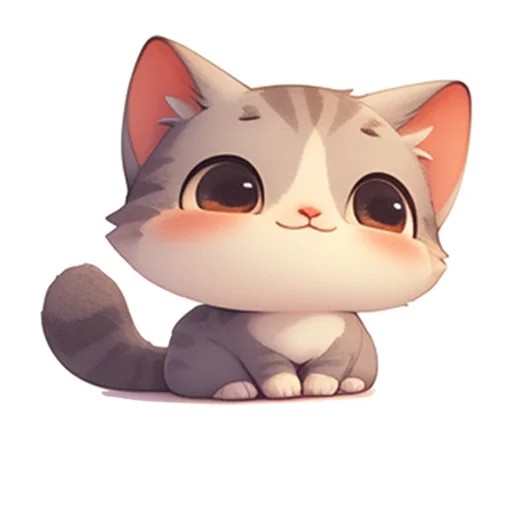 Telegram Sticker «Котенок Луни » 🧐
