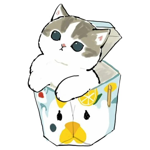 Telegram Sticker «kittynyam» 🙁