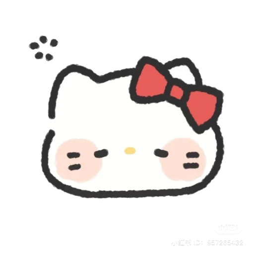 kitty  sticker 😣
