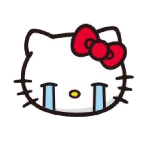 kitty sticker 😭