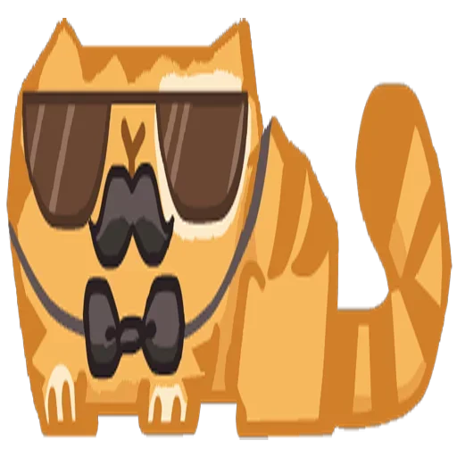 Telegram Sticker «🐈 Kit Cat 🐈» 👍