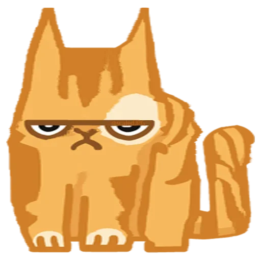 Стикер Telegram «🐈 Kit Cat 🐈» 👍