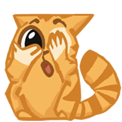 Telegram Sticker «🐈 Kit Cat 🐈» 👍