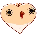 Telegram emoji Белая Клунька