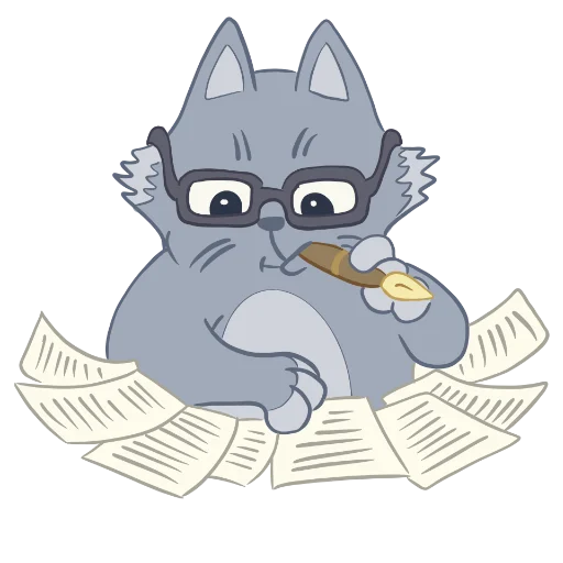 Telegram Sticker «Книга фантиков» 🧐