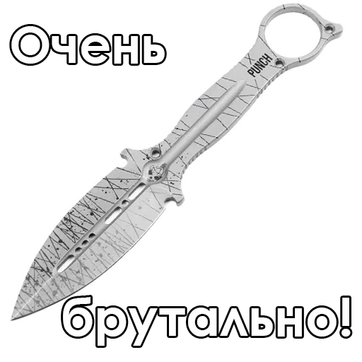 Стікер Telegram «Knives» 😏