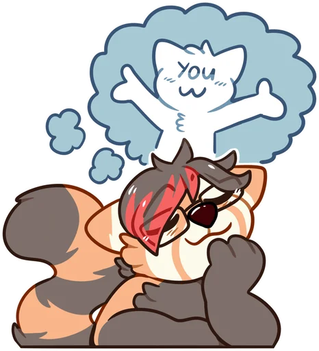 Telegram stiker «Konomichi GOTY Edition» 💭