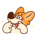Пес Коржик emoji 🤩