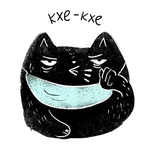 Telegram Sticker «Кот Черныш» 🤥