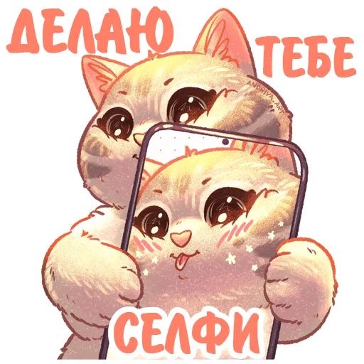 Telegram Sticker «Котики и фразочки» 🤳