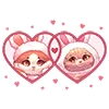 Telegram emoji «Love Cats» 💕