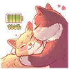 Telegram emojisi «Love Cats» 🔋