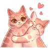 Емодзі Telegram «Love Cats» 😍